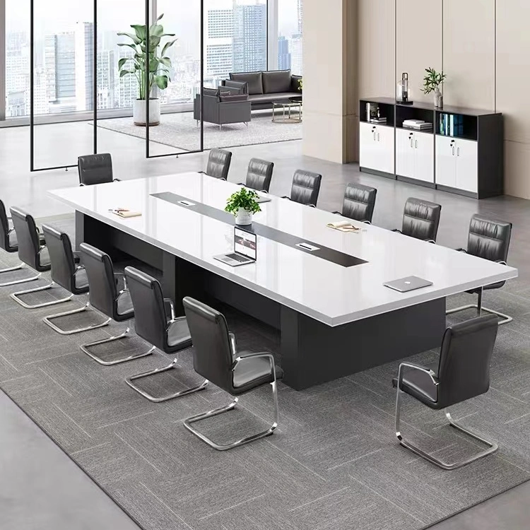 Luxury Large Office Oval Meeting Table Design Banquet Table (SZ-MT119)