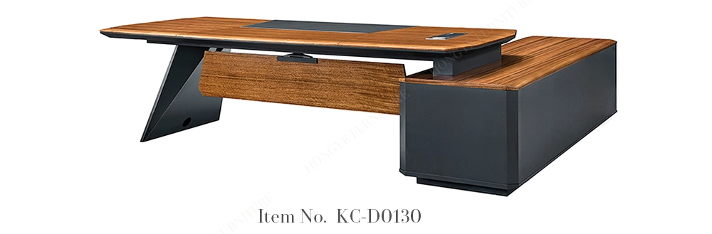 10 Year Factory Wholesale Classic Luxury Modern L Shape Large Wooden Modular High End CEO Manager Office Furniture Executive Desk