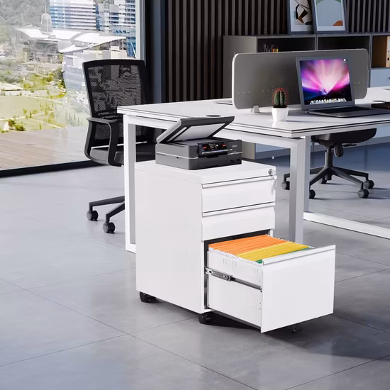 Équipement de bureau A4 Classeur 2 tiroirs Piédestal mobile