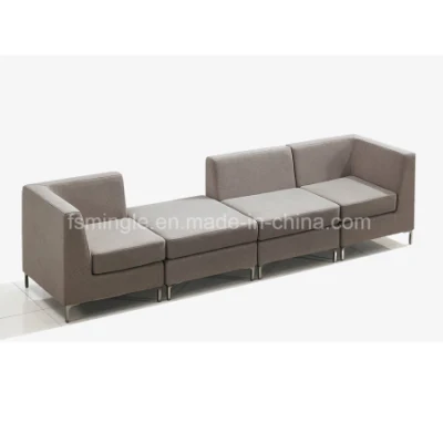 Sofa sectionnel de tissu de meubles de bureau de loisirs pour le secteur public